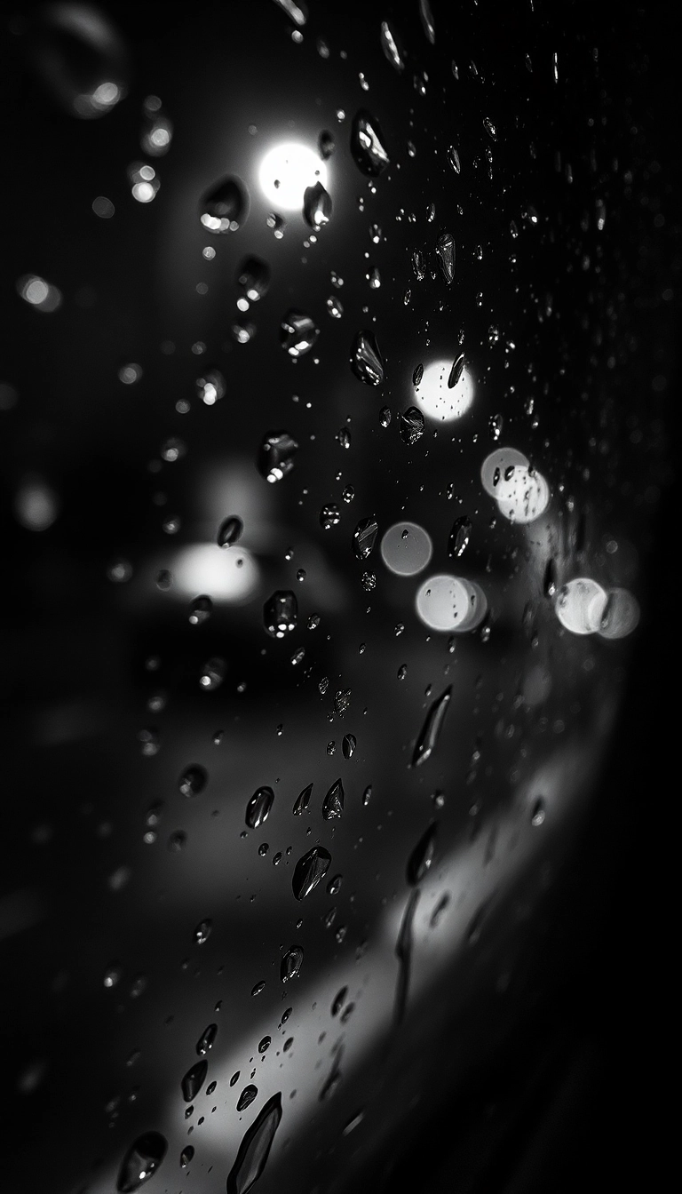 Best Tranquil AI Night Car Rain Phone Photogenic Wallpaper